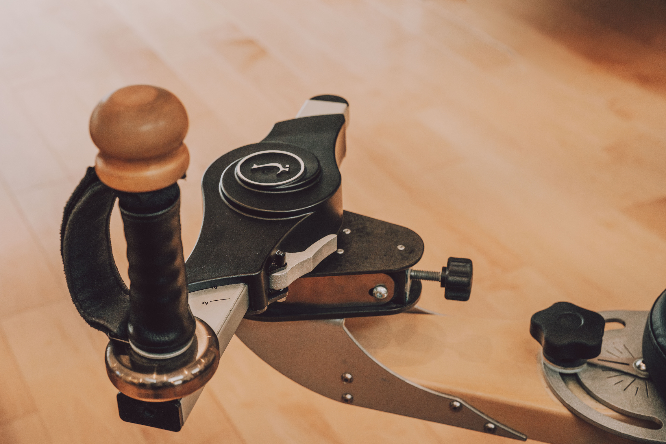 Pilates equipment detail at Movement Oasis